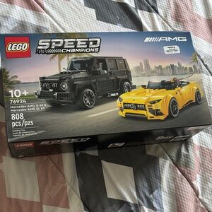 LEGO Speed Champions Mercedes-AMG G 63 & SL 63 - Black and Yellow